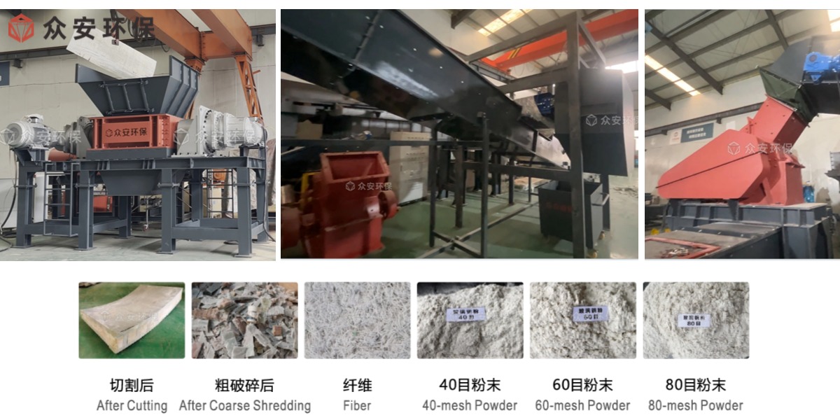 眾安環(huán)保廢棄風(fēng)電葉片處理生產(chǎn)線，為可持續(xù)未來按下“快進(jìn)鍵”